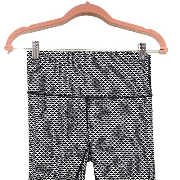 Lululemon Pants Womens Wunder Under 7/8 Tight Legging 6 Monochromic Luxt… - Picture 5 of 11